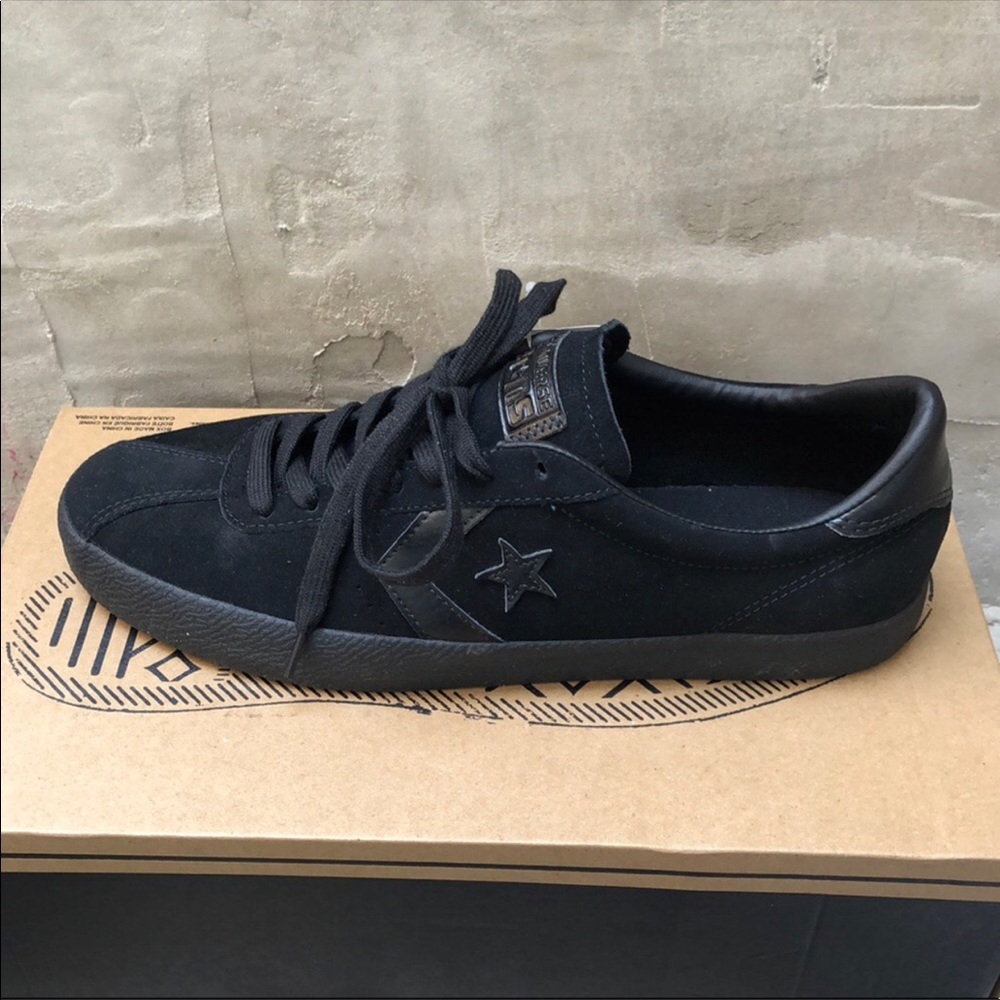 Converse Cons Break Point Mono Suede Triple Black